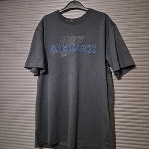 Lulu's Dark Gray Tee with Blue Logo